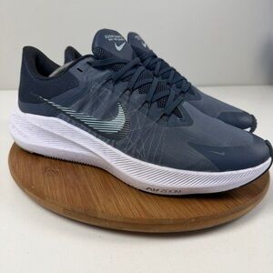Nike Zoom WinFlo 8 Blue Running Shoes